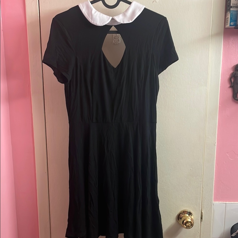 Killstar Wednesday Cut Out Dress
